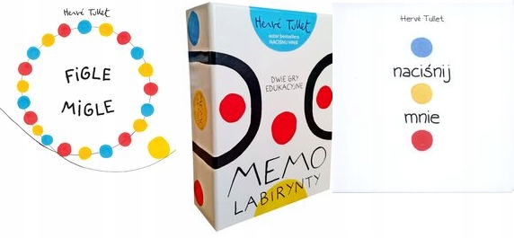 Figle migle Naciśnij mnie+ Memo Labirynty Tullet