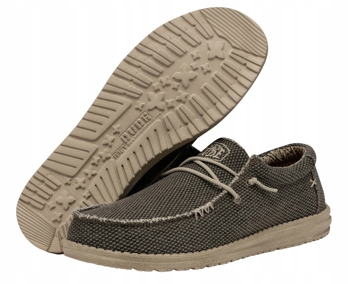 HeyDude Wally Braided 40003-3VE pohodlné mokasíny pro muže M14 47