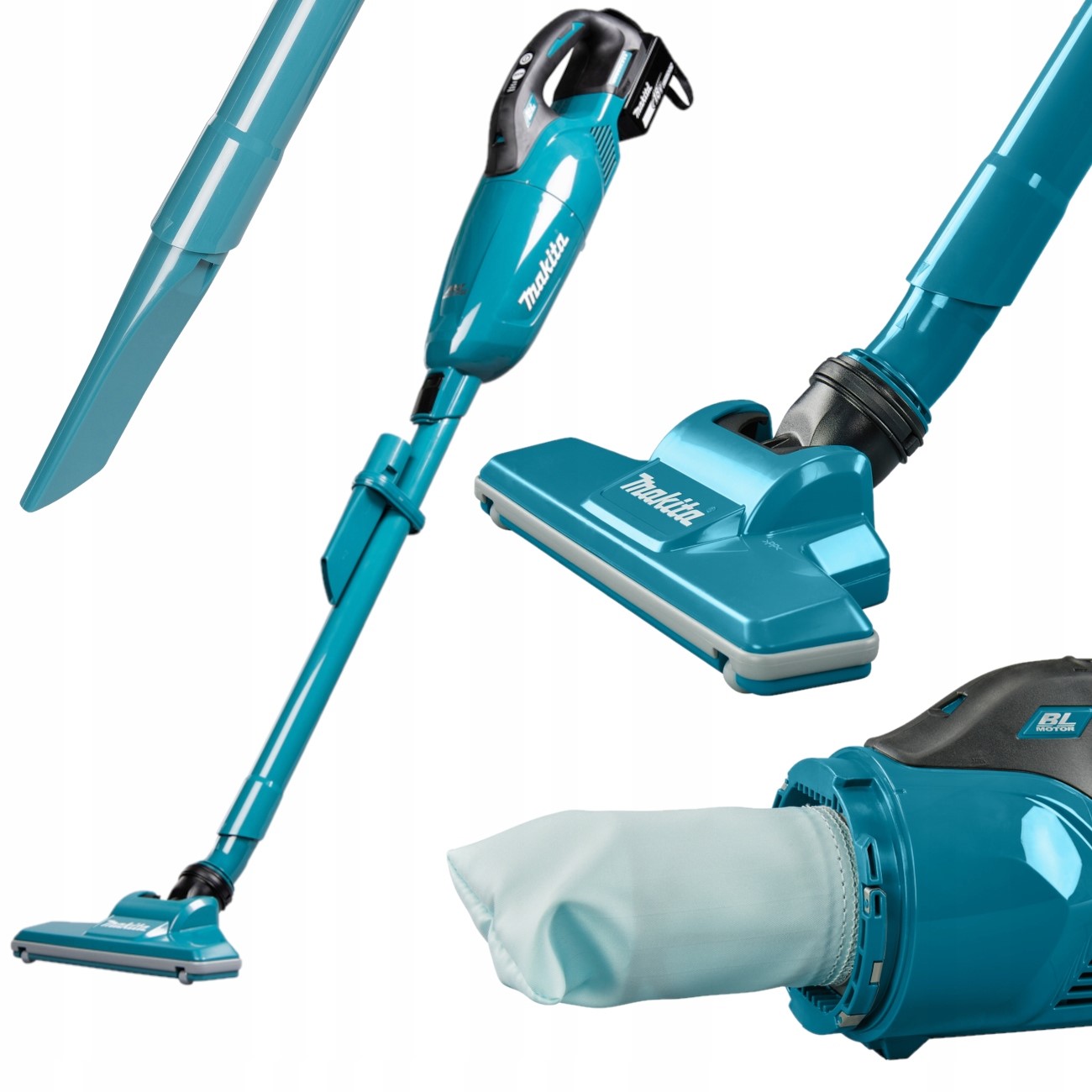 Odkurzacz pionowy akumulatorowy 18 V Makita DCL284FZ body