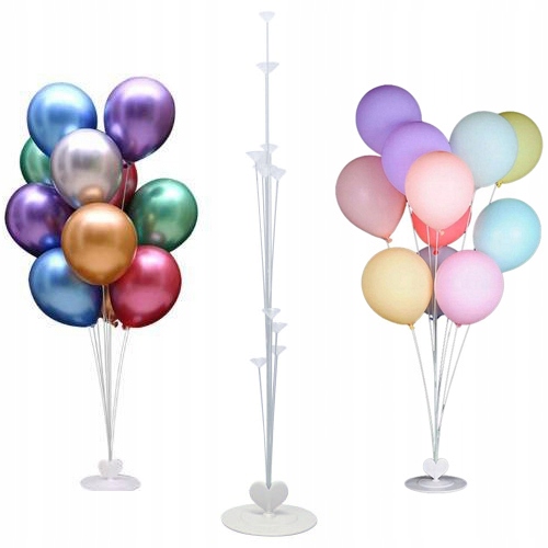 

Duży Stojak Na Balony Wysoki Stelaż Na 11 Balonów