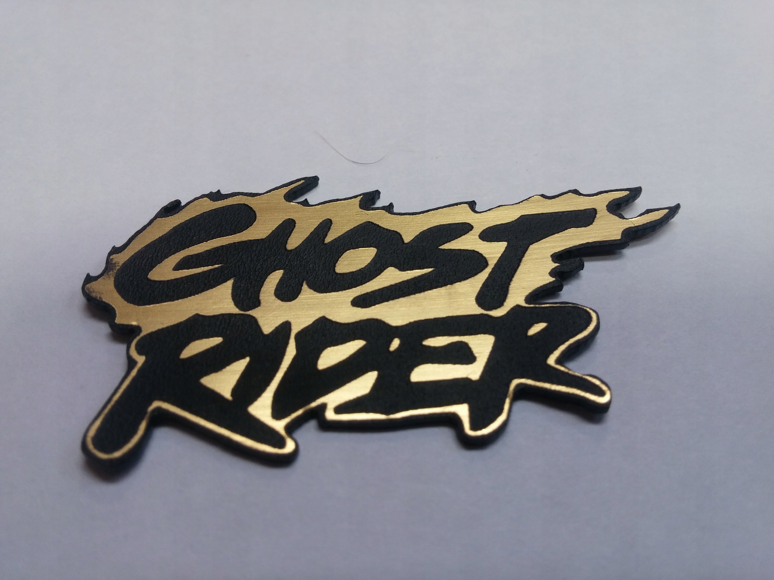 

Ghost Rider naklejka emblemat 50 x 25 mm *złota