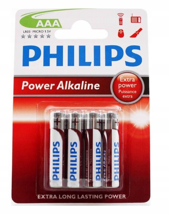 

Bateria Alkaliczna LR03 Aaa 1,5V Alkaline 4SZT