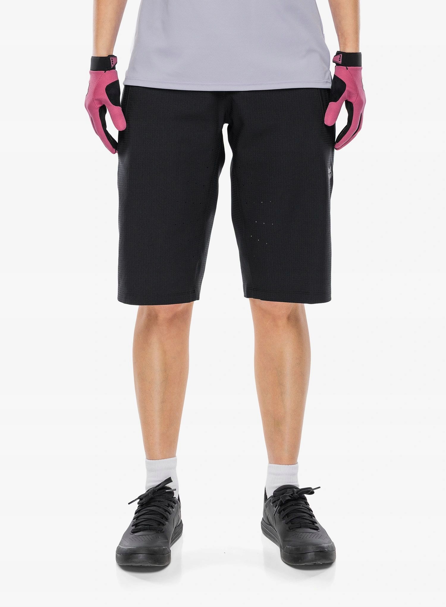 Szorty rowerowe damskie Fox Defend Short black/black 4 (s)