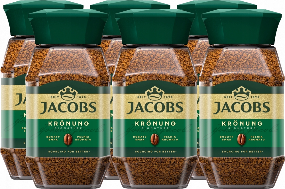 Kawa rozpuszczalna Jacobs Kronung 100 g x6