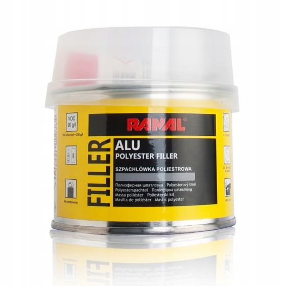 Ranal Alu Szpachlówka z aluminium 500g