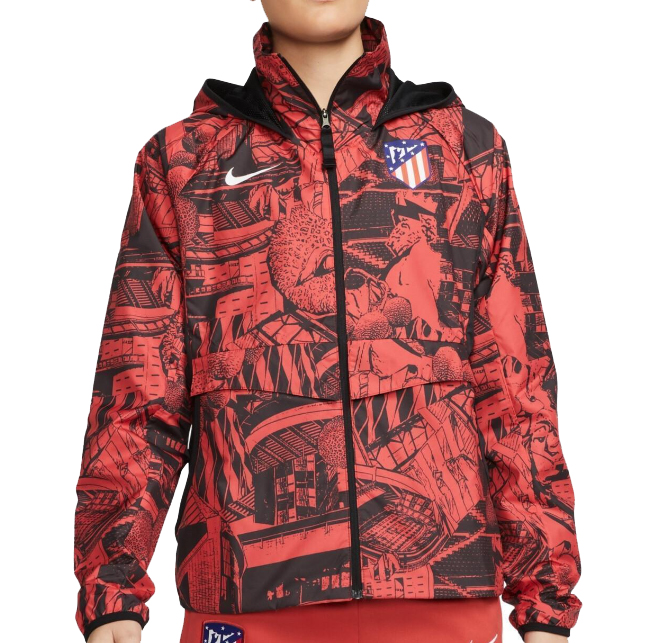Nike Dámská voděodolná bunda Atletico Madrid 22/23 LooseFit DJ9713-611 L
