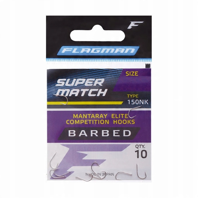 

Haczyki Flagman Mantaray Match Nr 14 10szt.