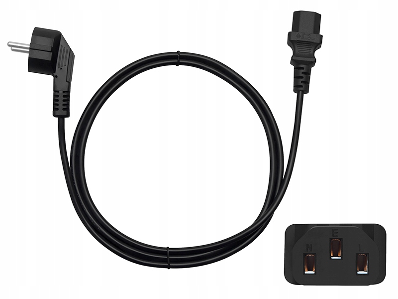 

Kabel Zasilający Pc 1.5m Prosty