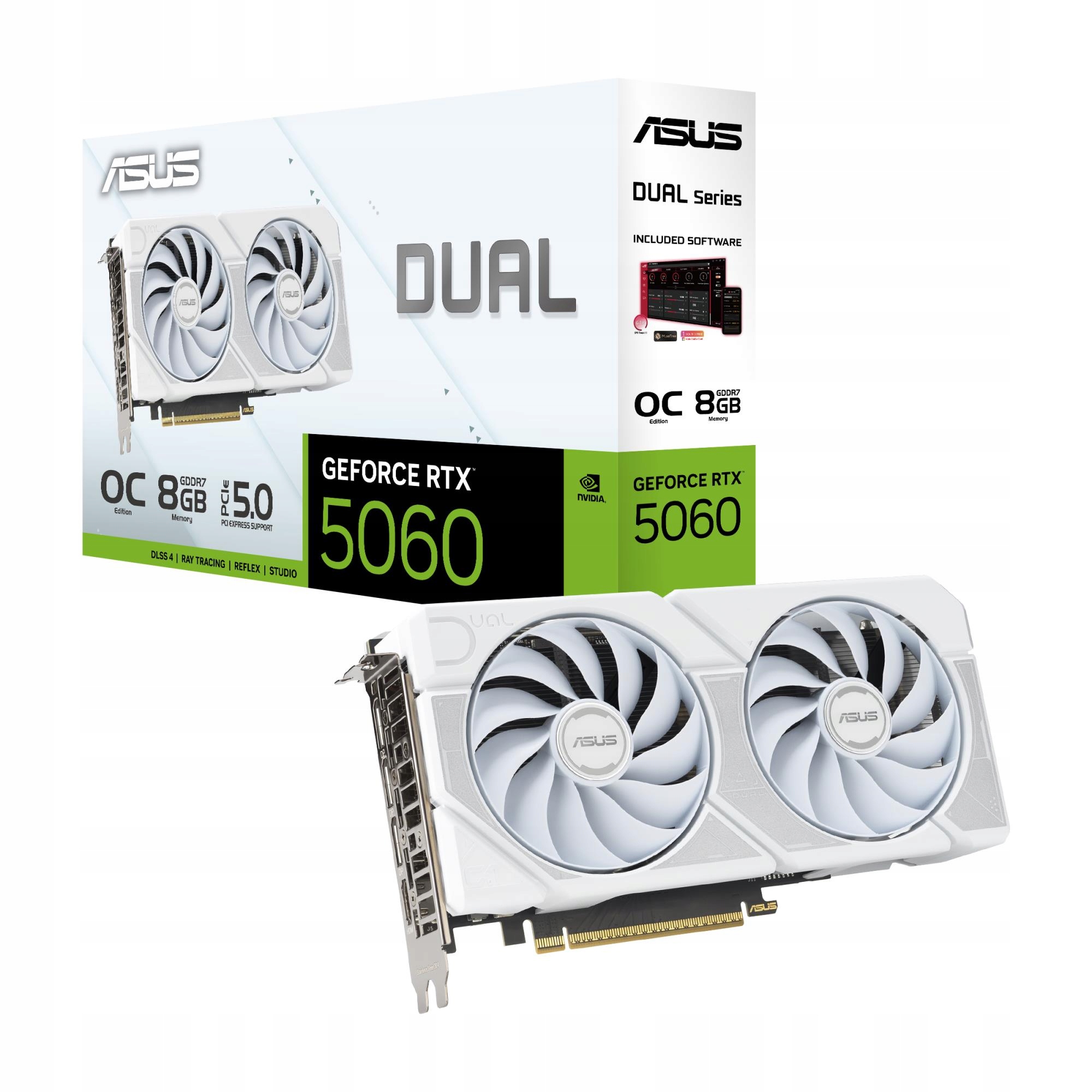 Grafická karta Asus GeForce Rtx 5060 Dual 8 Gb