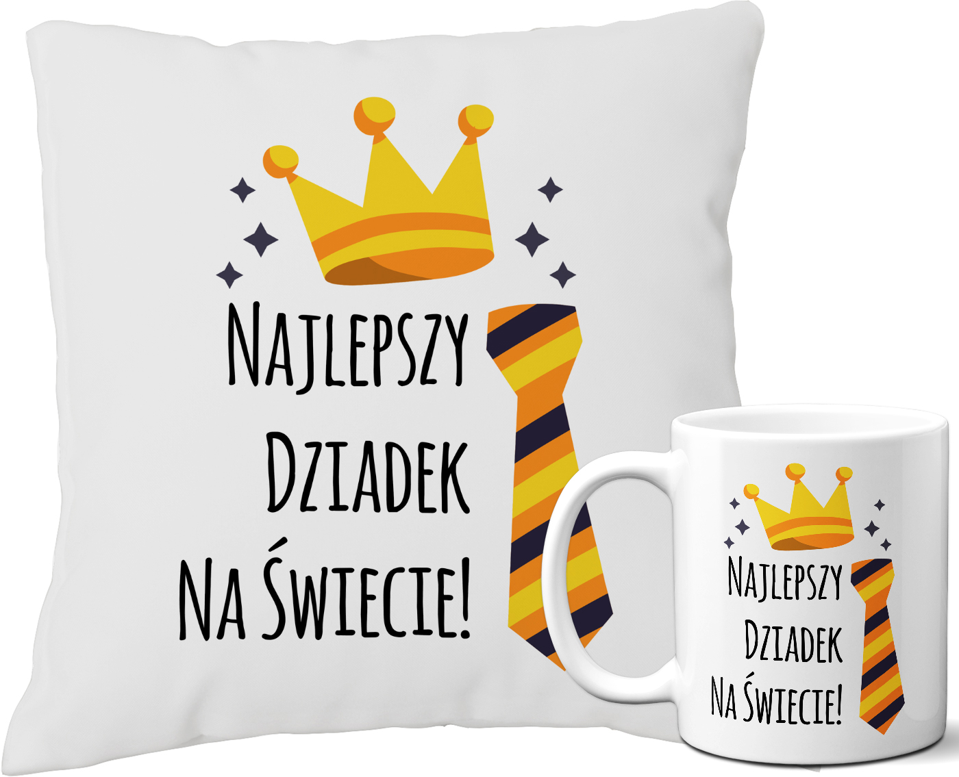 

Poduszka + Kubek - Prezent Dzień Babci Dziadka