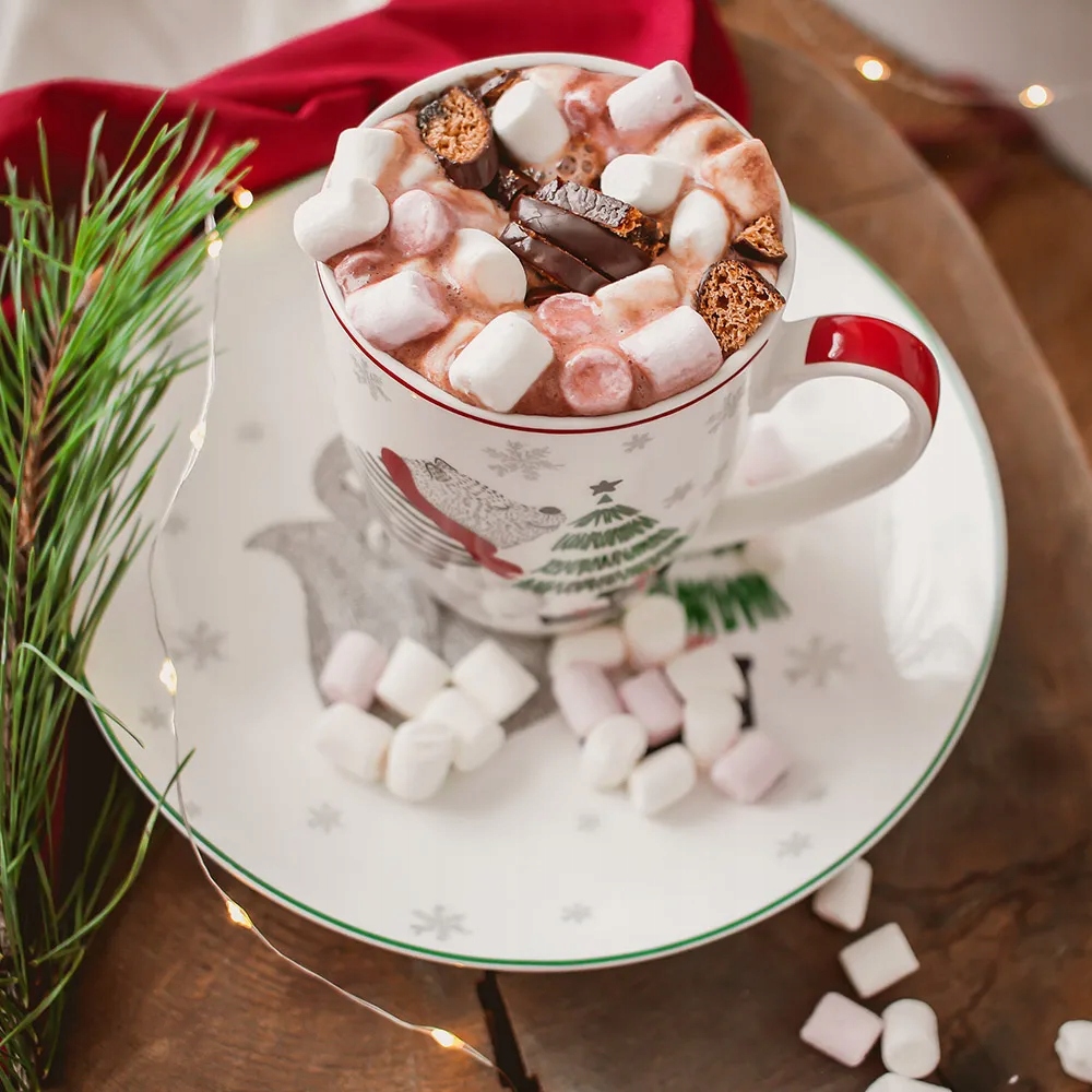 Zestaw kubków świątecznych Kubki do kawy Altom Design Winter Friends 300 ml Marka Altom Design