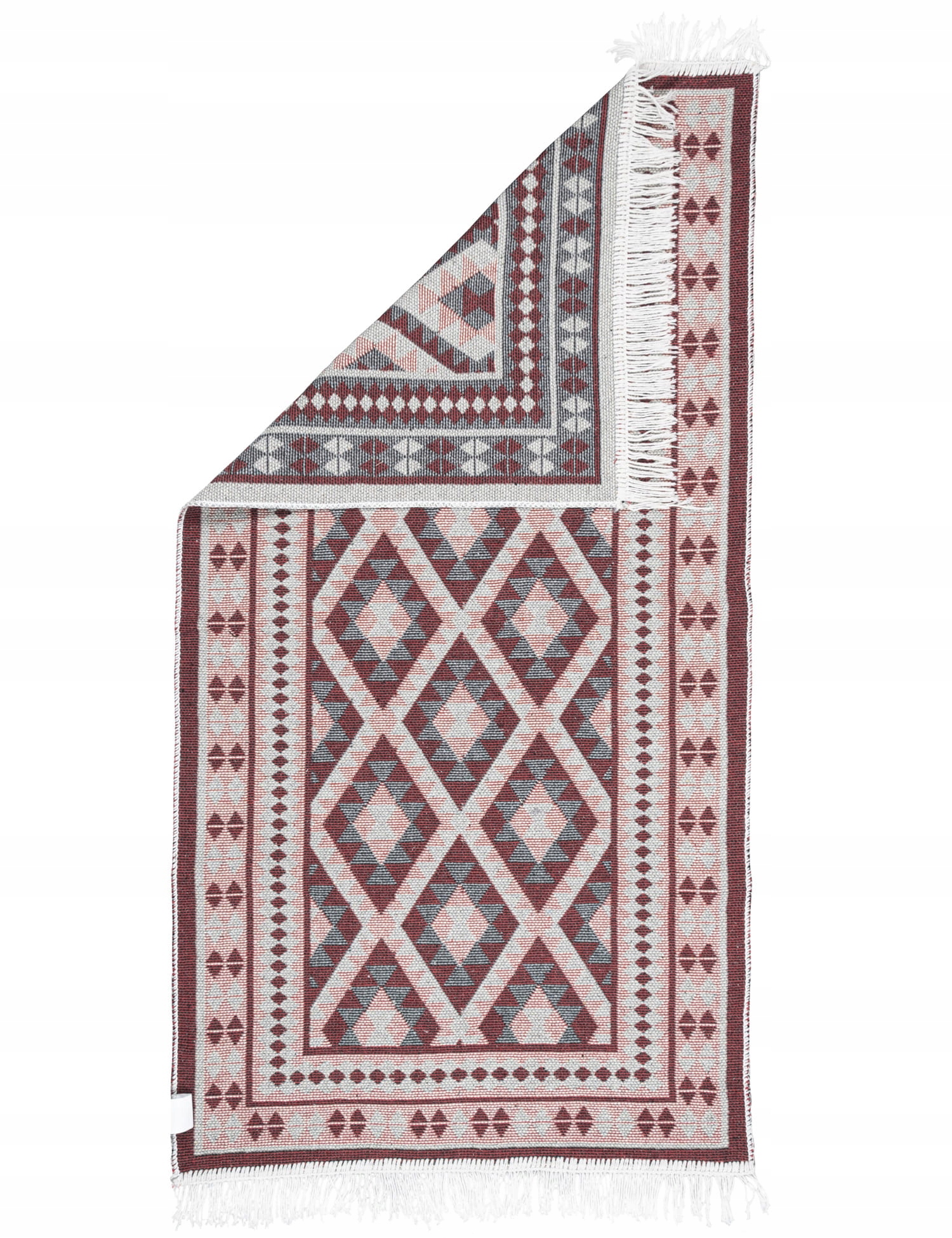 

Dywan nowoczesny Kilim tkany boho frędzle 70x140cm