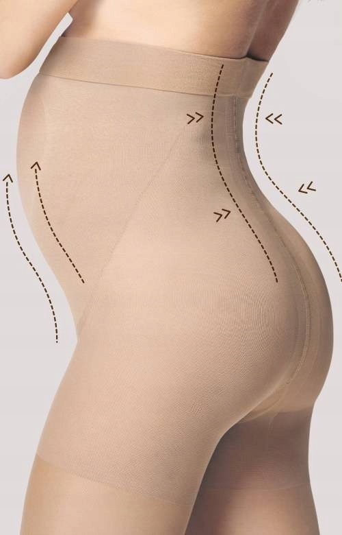 Cienkie rajstopy ciążowe Fiore MAMA czarne Płeć kobieta