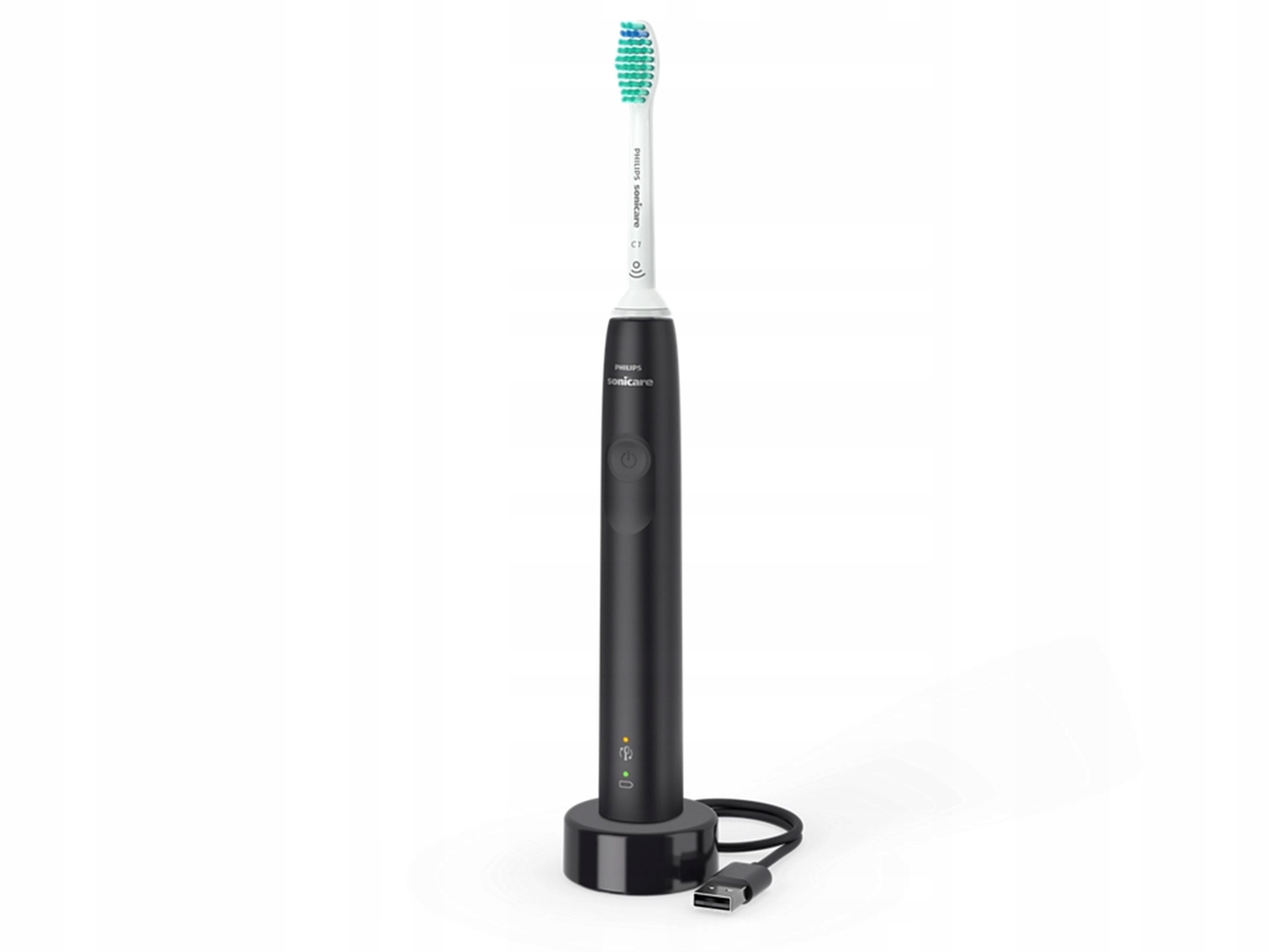 PHILIPS Sonicare 3100 Szczoteczka Soniczna Czarna Z Etui I Timerem — miniatura 8