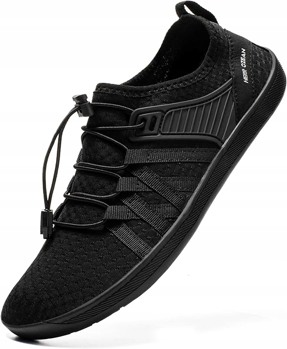 Buty Barefoot Męskie Damskie Do Biegania Buty Sportowe Czarne 39