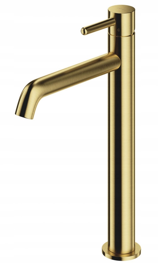 Omnires bateria umywalkowa wysoka mosiądz szczotkowany Y1212BSB