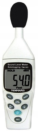 ВИМІРЮВАЧ ІНТЕНСИВНОСТІ ЗВУКУ TENMARS TM103 SONOMETER