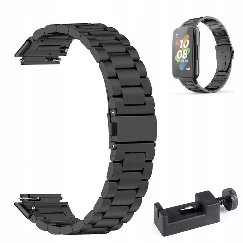 

Bransoleta Pasek Do Huawei Band 7 Opaska Czarna