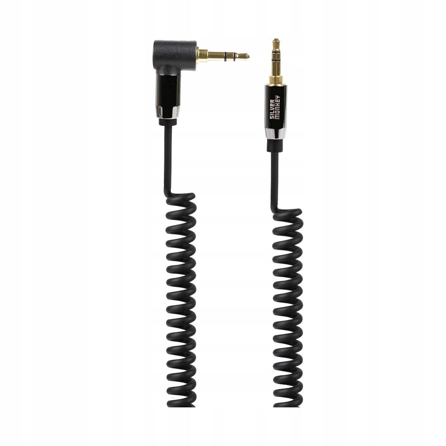 

Silver Monkey Jack 3.5mm kątowy -Jack 3.5mm 1,5m