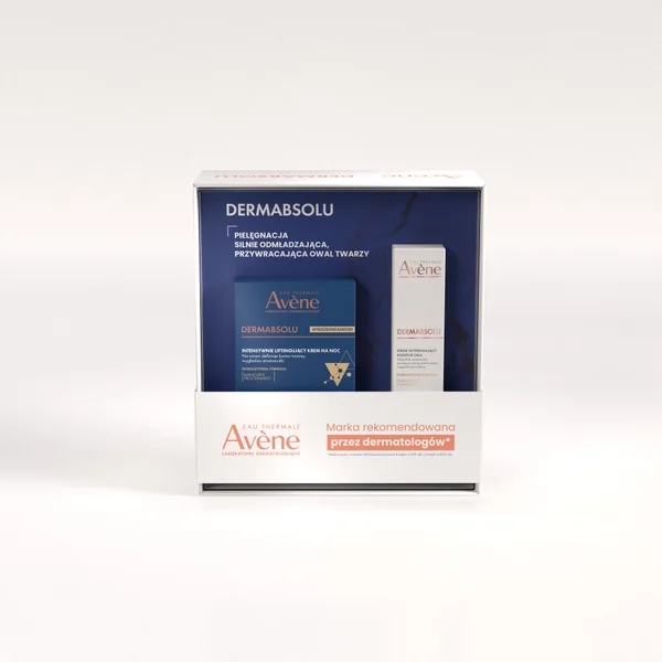 Avene DermAbsolu Krem na noc 40 ml Krem pod oczy 15 ml Zestaw