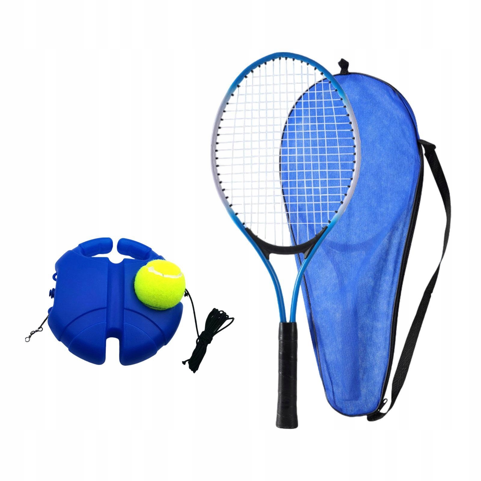 Tenis Training Rebound Ball with String Tennis Training Tool Kids Blue