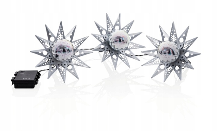 

Lampki Led Star Emotion dekoracja zestaw 3 szt
