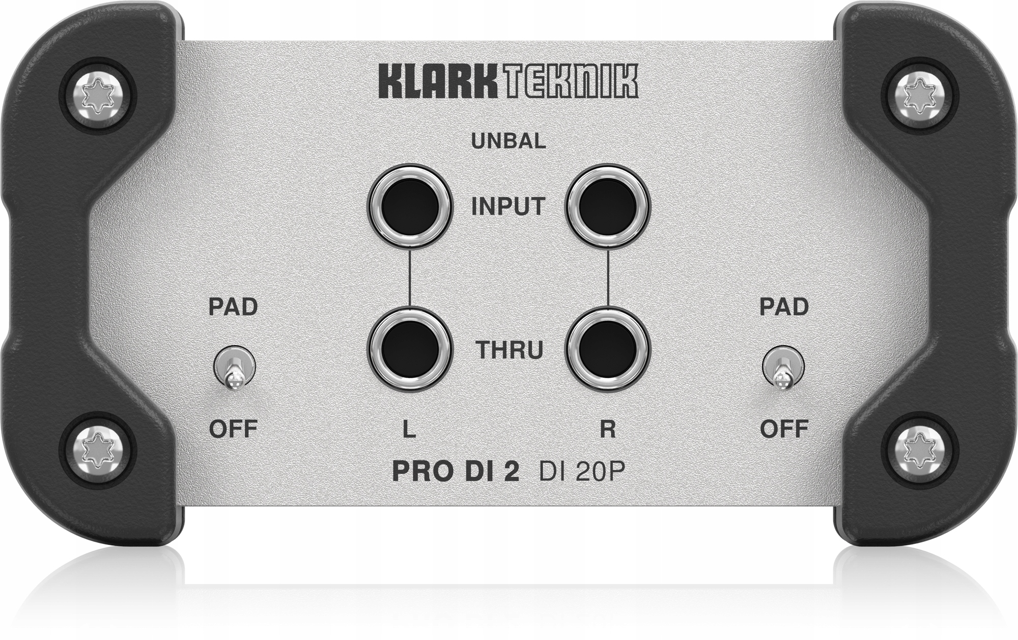 DI 20P Di-box pasywny stereo z transformatorem Midas Klark Teknik