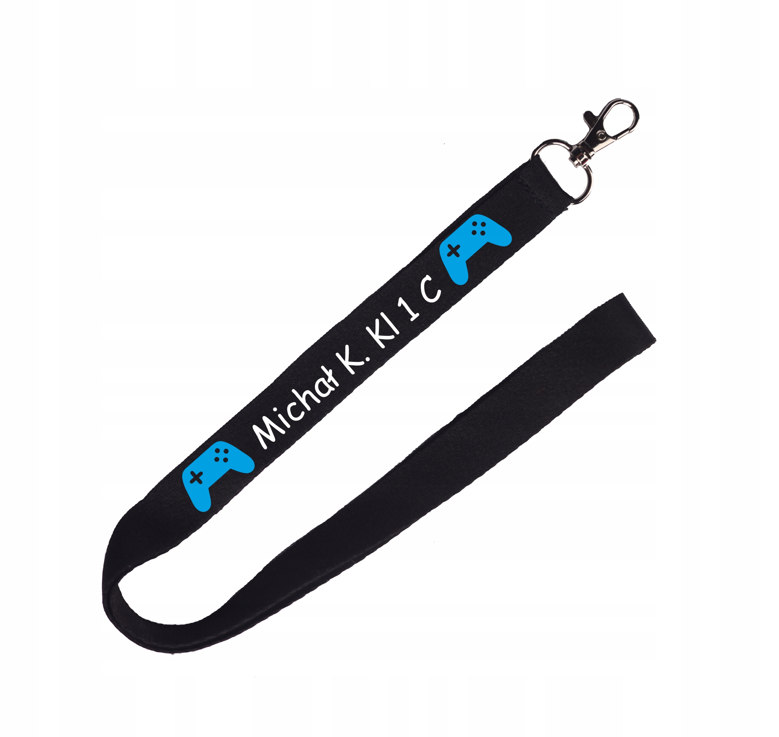 Smycz Na Klucze Z Imieniem Nazwisko na Szyję Do szkoły Na kluczyk Klasa