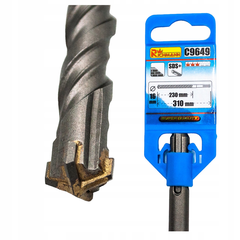 

Wiertło Do Muru Betonu fi 16x310 mm Sds-plus Widia