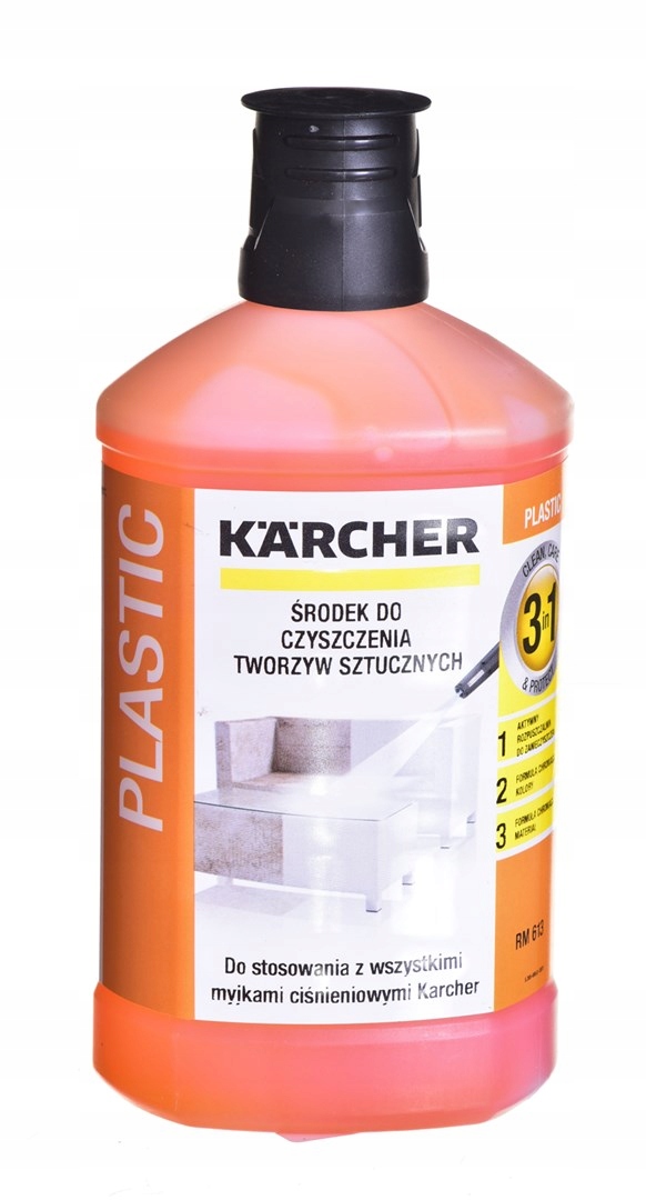 Levně Čistič plastů Karcher 3v1 1L 6.295-758.0