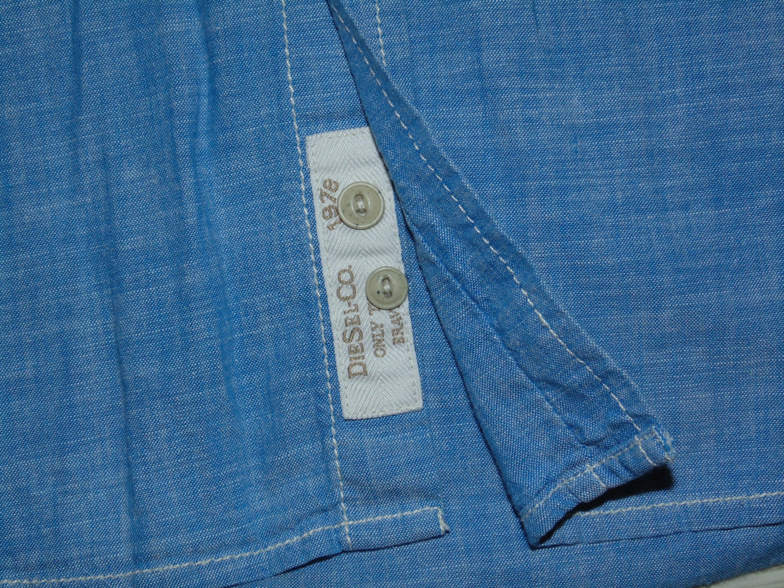 DIESEL KOSZULA MĘSKA r. S Rękaw długi rękaw