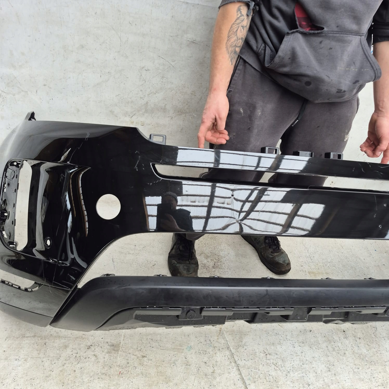 RANGE ROVER EVOQUE II 2 18-> bumper front front PDC