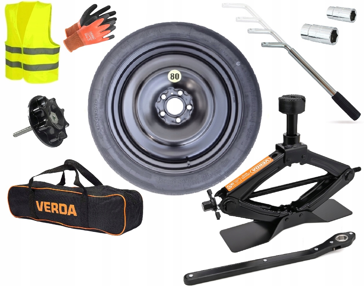 Dojazdové Koleso 18" Omoda 5 (2024-) Sada Na Výmenu