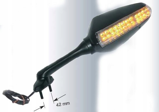 Far Zrkadlo Pravé Led Suzuki Gsxr 1000 (05-06), Gsxr 600/750 (06)