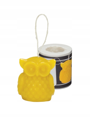 

Forma silikonowa do świec z wosku mini sówka