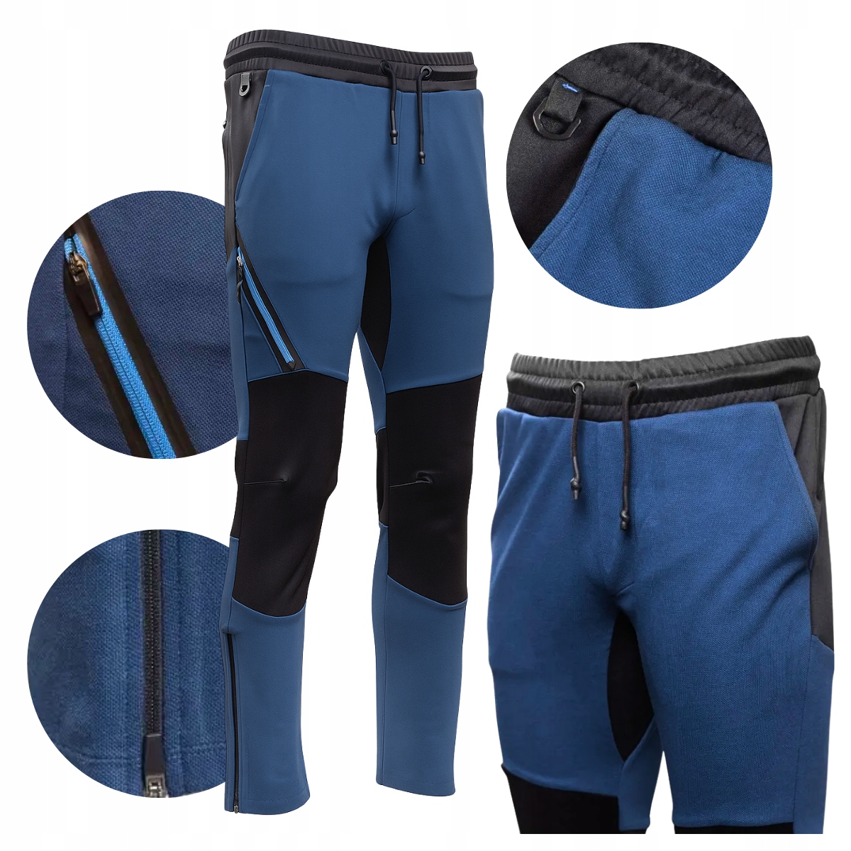 Pánské pracovní tepláky, ochranné, Bozp elastické, měkký Pletenina