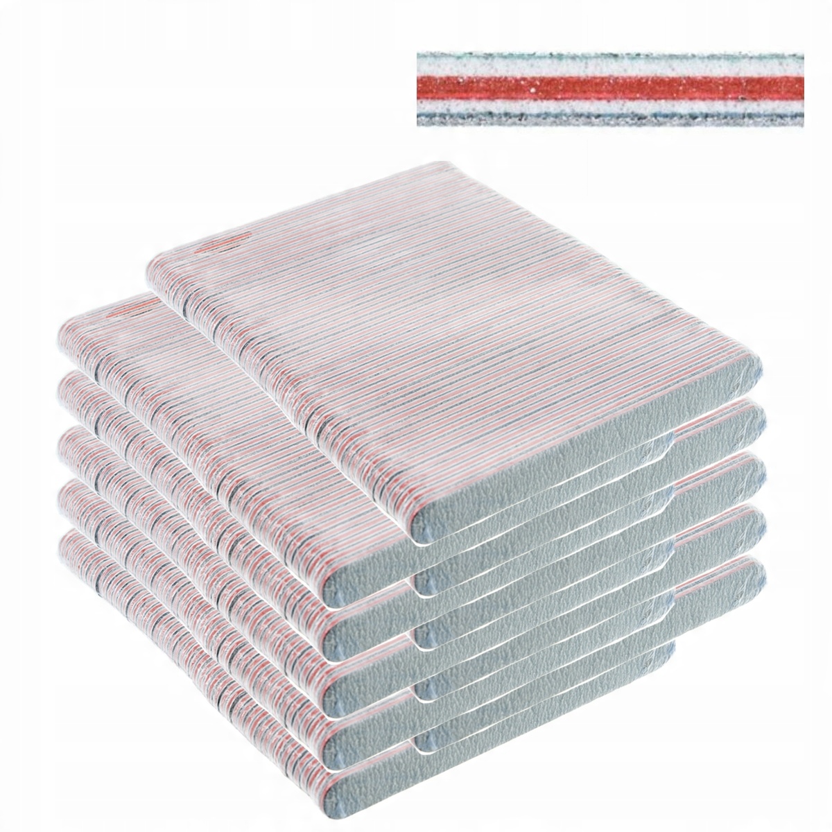 

Pilnik premium prosty zebra szary 100/180 500szt