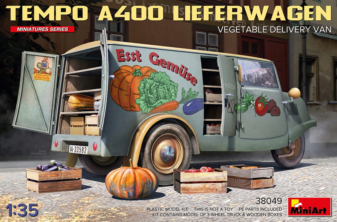 Tempo A400 Lieferwagen 1:35 MiniArt 38049