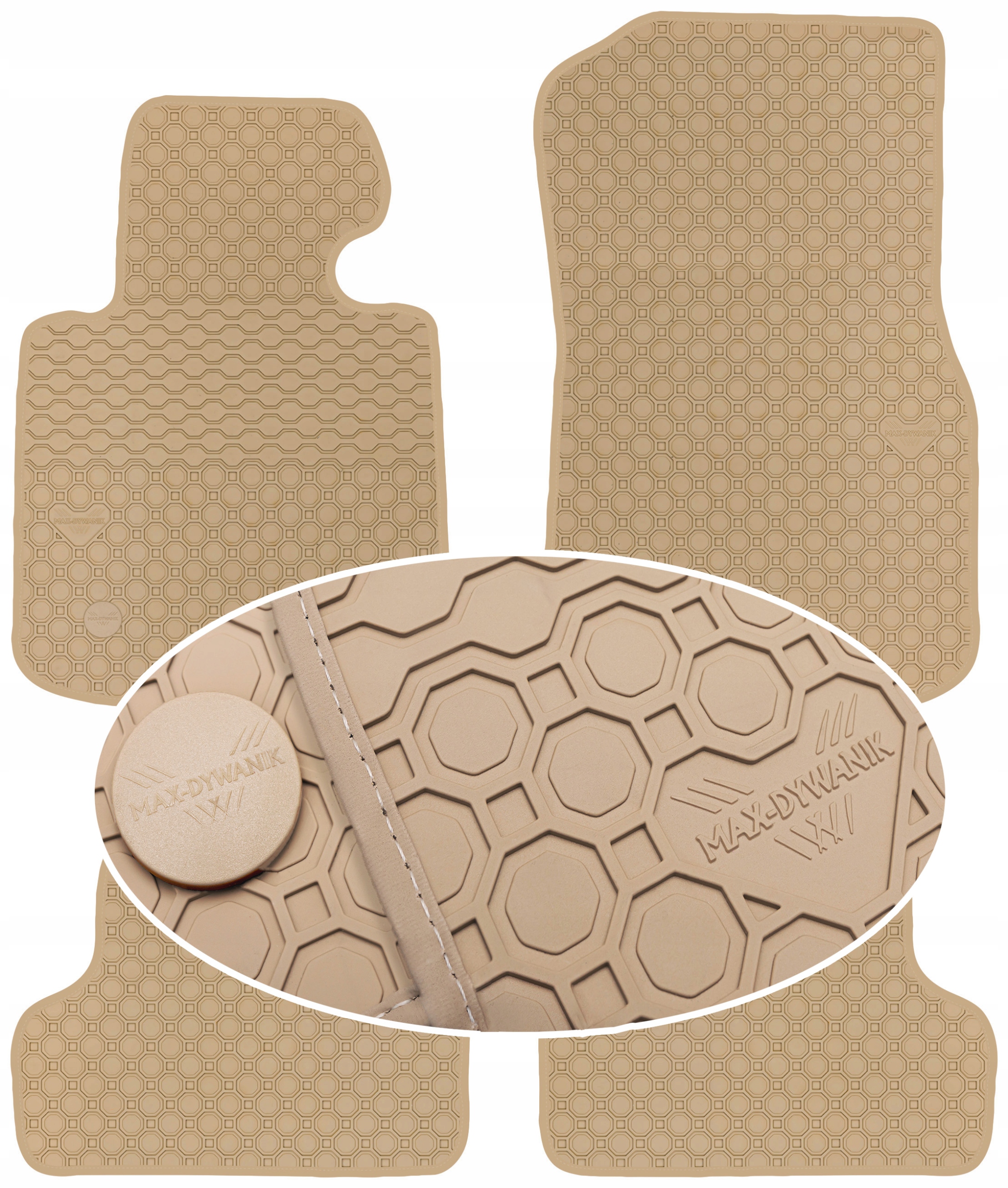 Bmw 4 F32 Coupe 2013-2020 Koberce Béžové