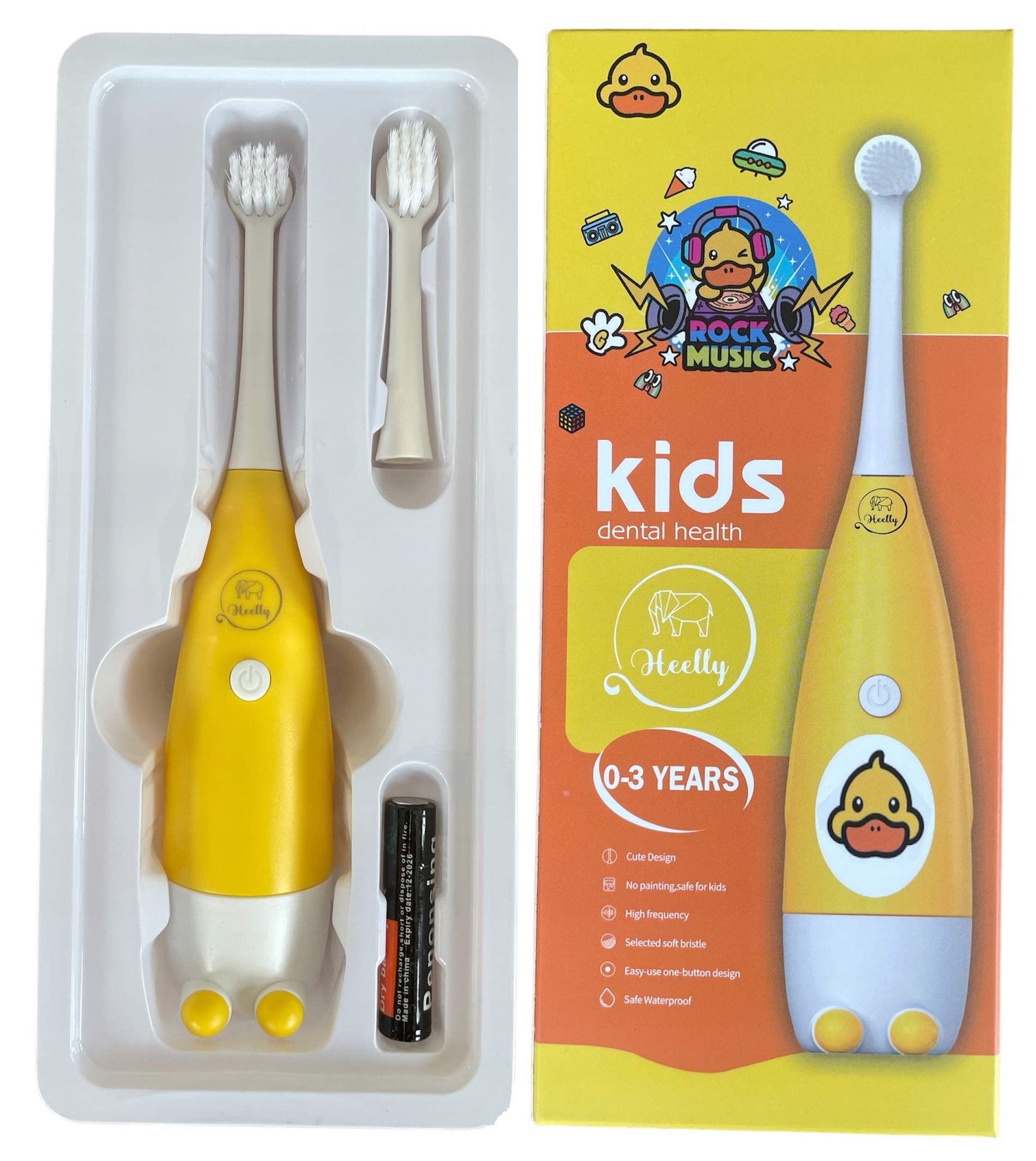 

Szczoteczka Soniczna Dla Dzieci Elektryczna 0-4lat