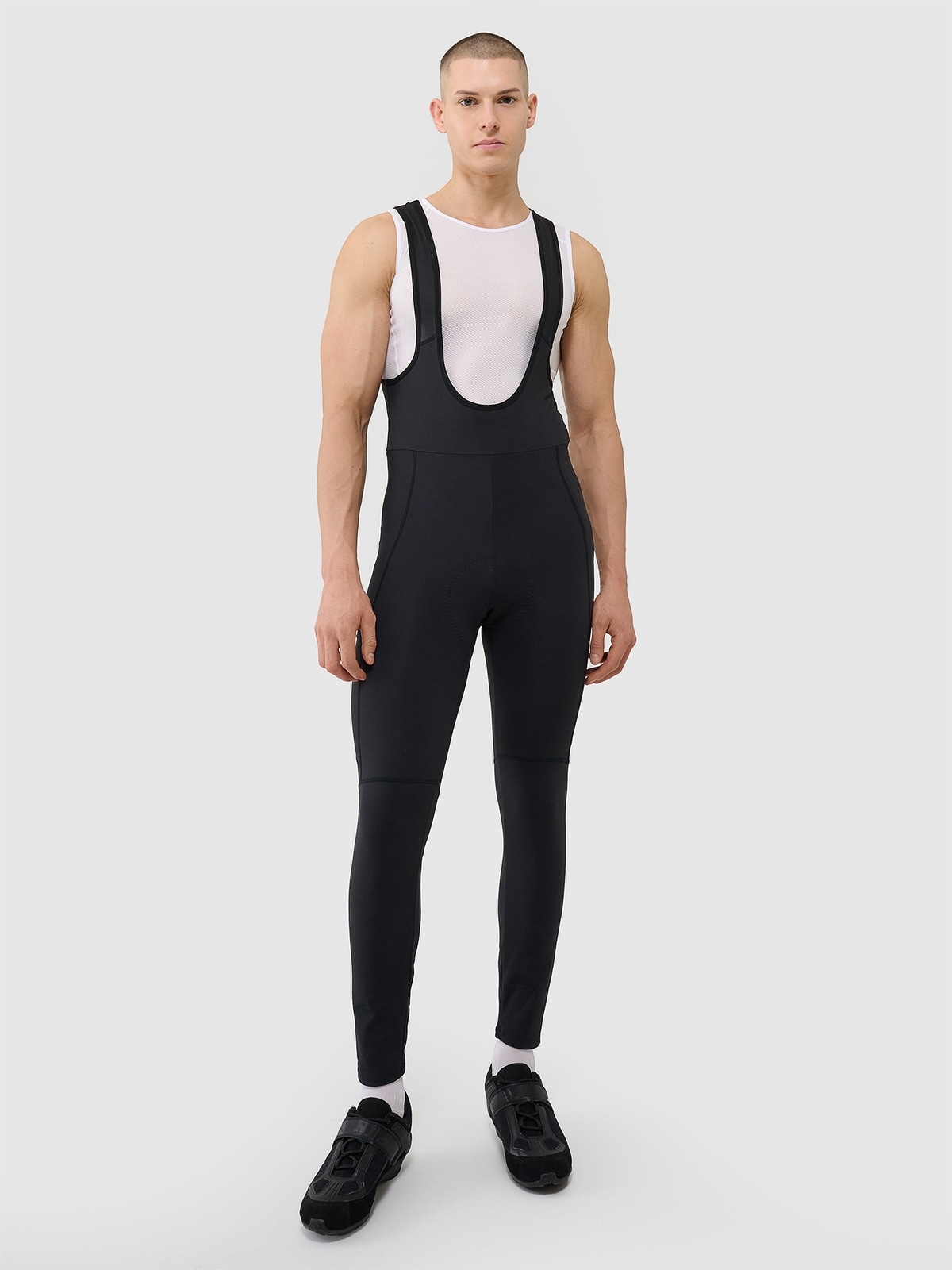 4F Pánské cyklistické kalhoty černé