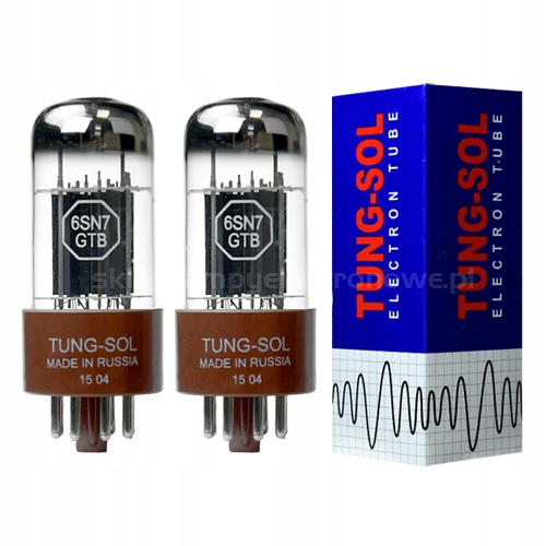 6SN7GTB Tung-Sol – zvolená dvojice