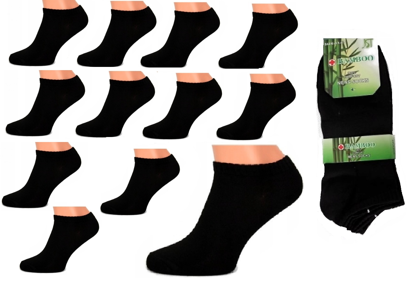 

12x Skarpety Stopki Skarpetki Bambusowe 40-43