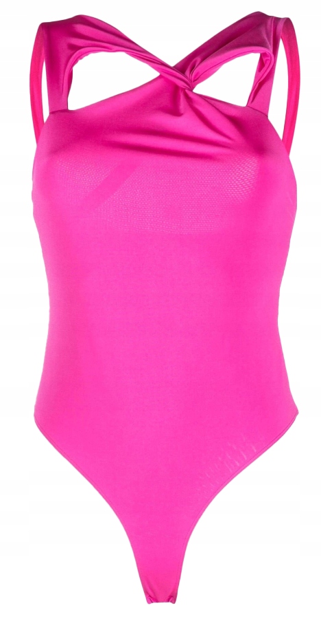 Victoria Beckham Body s čtvercovými zády a ozdobným prvkem r.XL