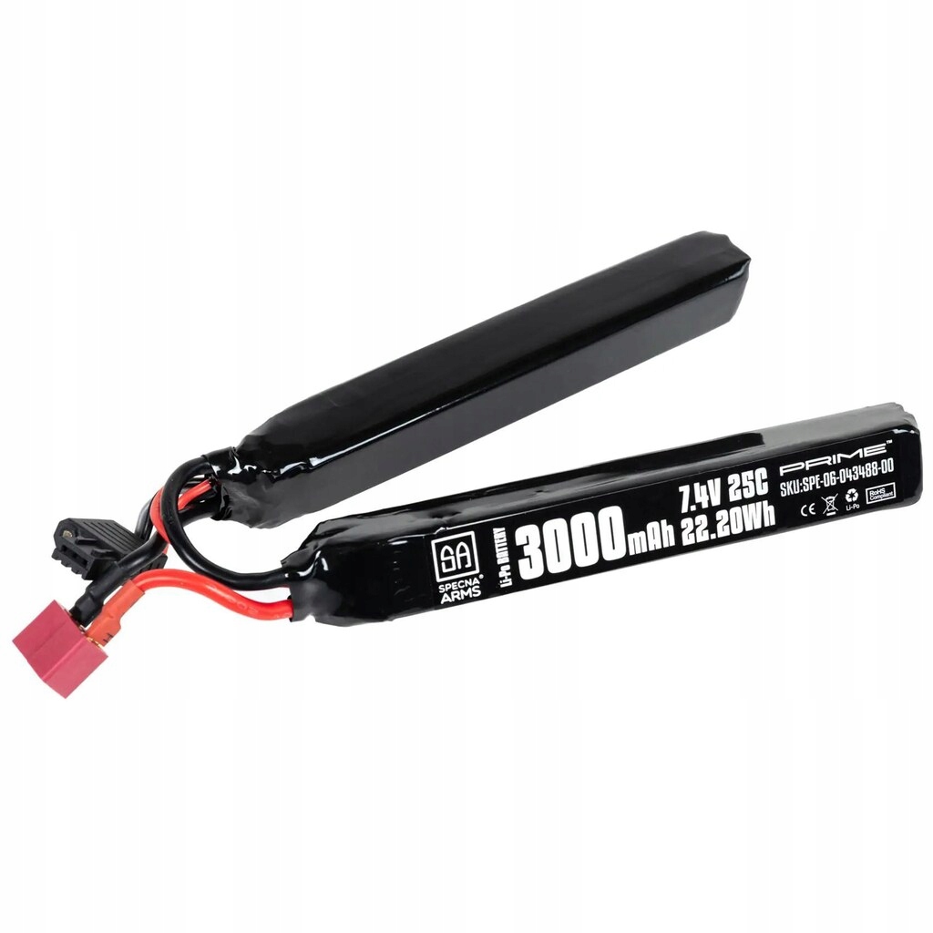 Akumulátor Asg Specna Arms x Gens Ace Li-Po 7,4 V 3000 mAh G-Tech 25C
