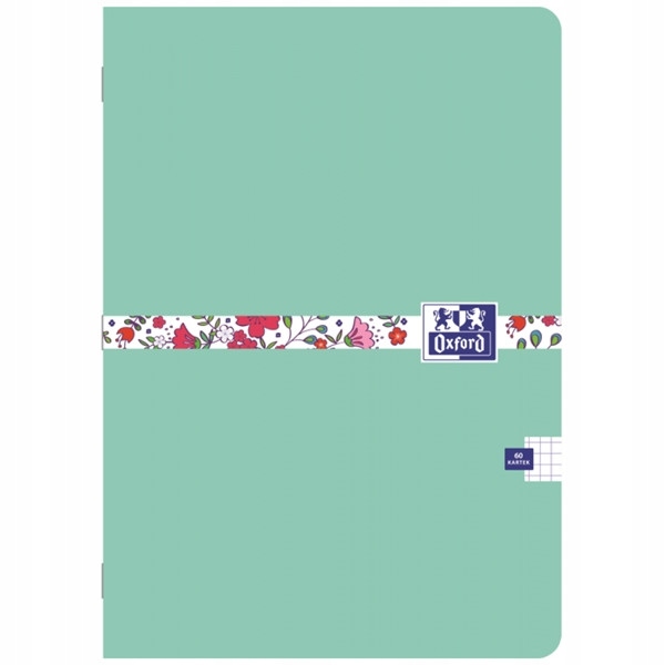 

Zeszyt A4/60 Kratka Z Marginesem Oxford Floral MIX