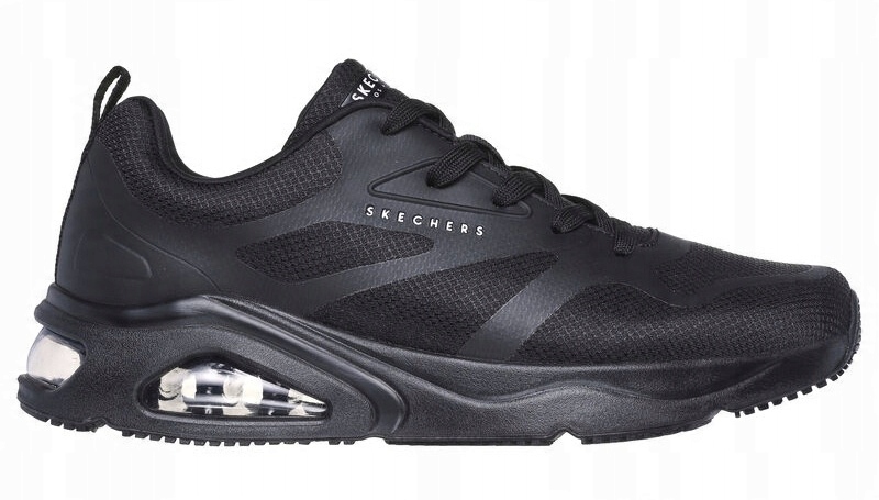 Pánské Sportovní Boty Černé Pohodlné Pro Každodenní Nošení, Měkká Stélka Skechers 41