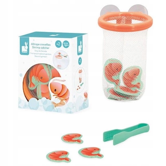 

Janod Zabawka do kąpieli kosz i łapacz krewetek