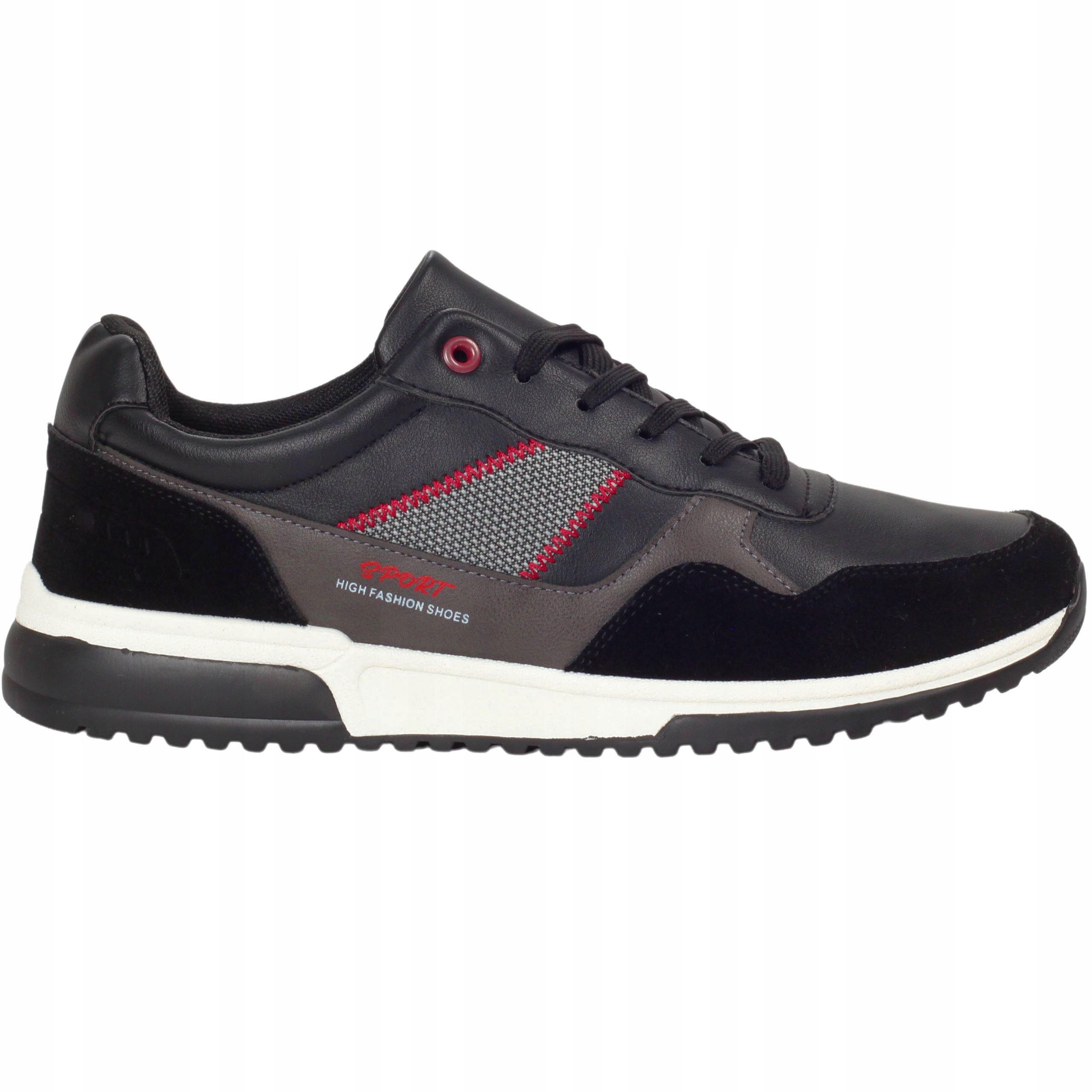 Buty Męskie Sportowe Adidasy Sneakersy Wiązane