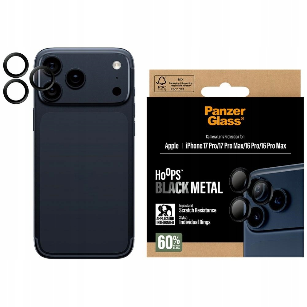 Sklo z tvrzeného skla PanzerGlass pro iPhone 17 Pro/17 Pro Max/16 Pro/16 Pro Max